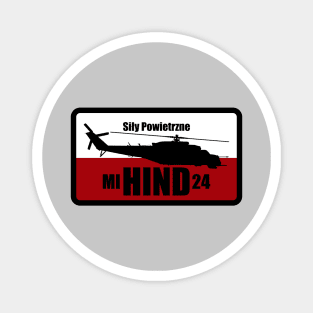 Polish Mi-24 Hind Patch Magnet